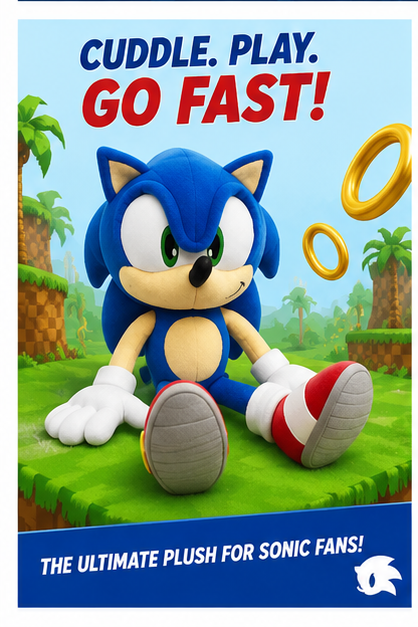 Sonic the Hedgehog Plush