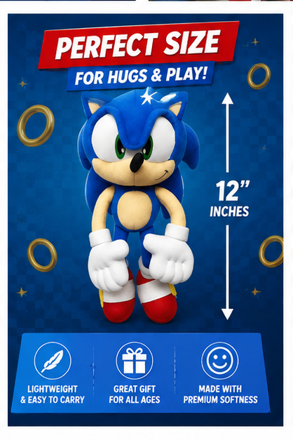 Sonic the Hedgehog Plush