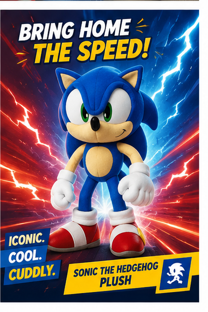 Sonic the Hedgehog Plush